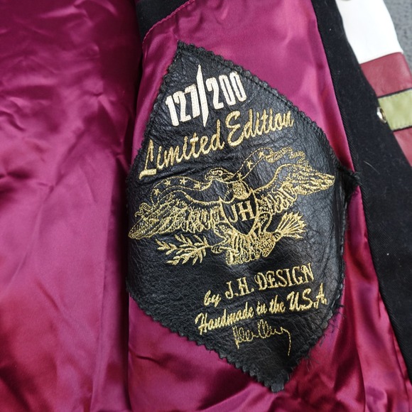 Vintage Indy 500 Jacket Mens 2XL Black Limited Edition Racing JH Design 2001 USA - Picture 8 of 12
